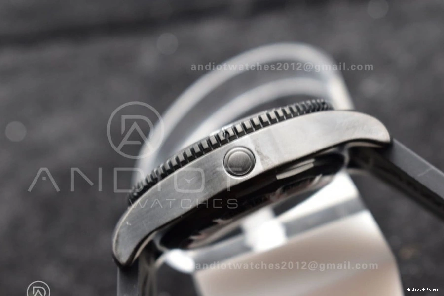 Bezel 1:1 Edition GoAnywhere Rubber on Black A Yellow 44 Dial Best Strap TF Automatic 1175 Superocean Black 0322